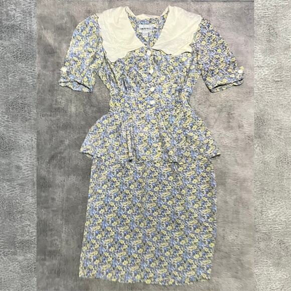 Caroline Wells Vintage Maxi Dress - Picture 1 of 6